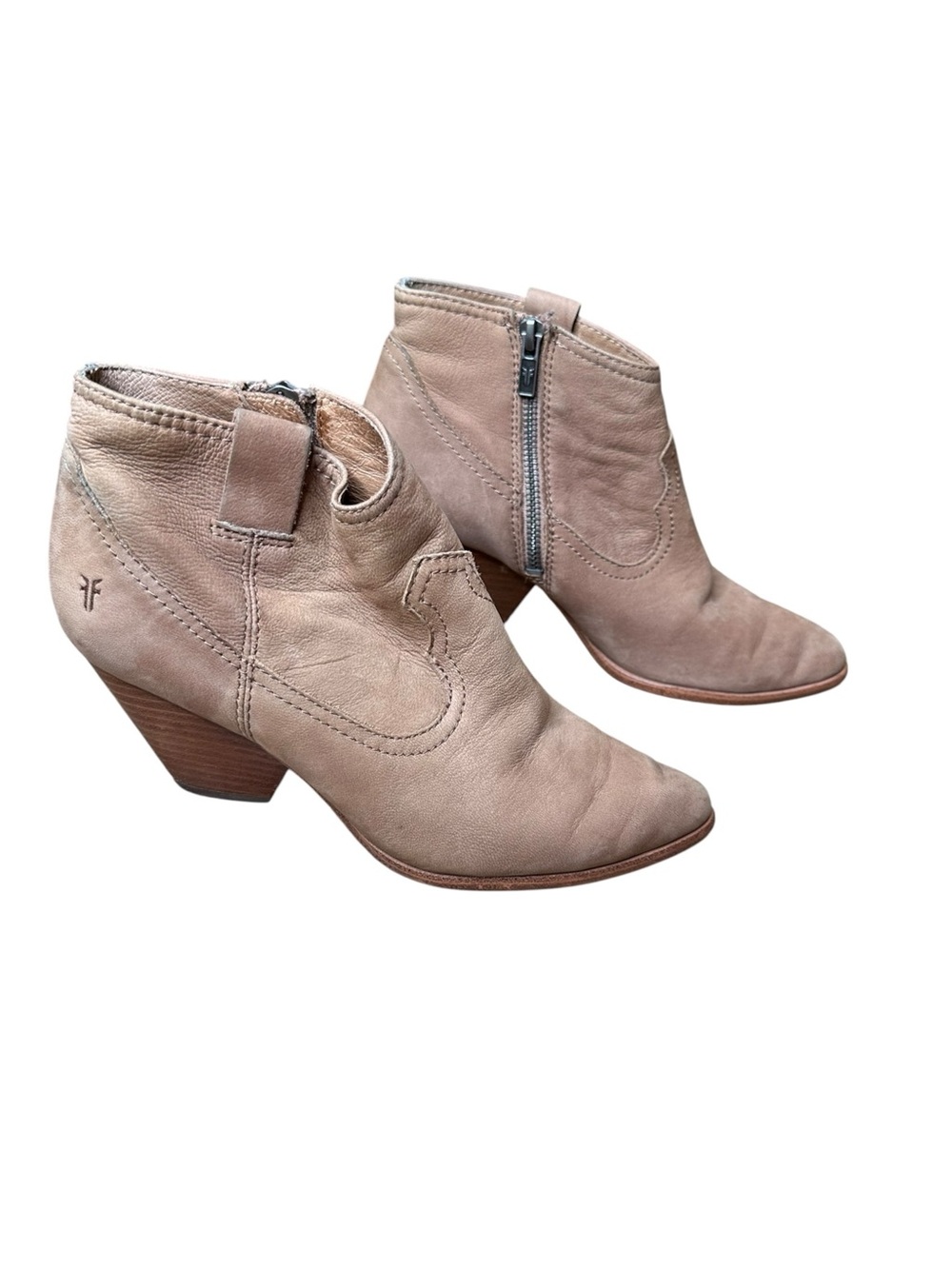 Frye Reina Western Ankle Booties